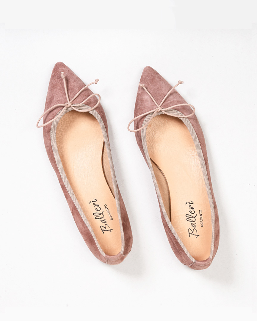 Ballerina a punta Eleonora Camoscio Rosa